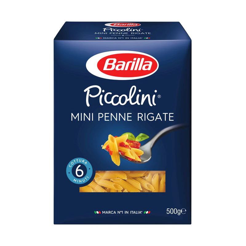 Макарони міні Пенне рігате BARILLA 500г